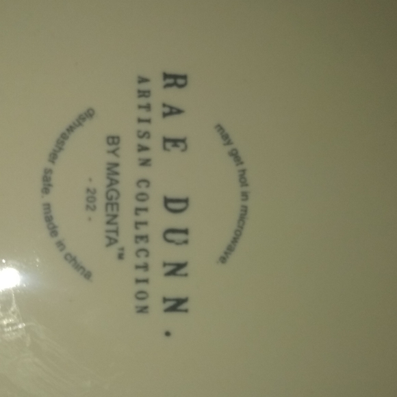 NWT Rae Dunn by Magenta THE BOSS Pet Dish Medium - Picture 3 of 3
